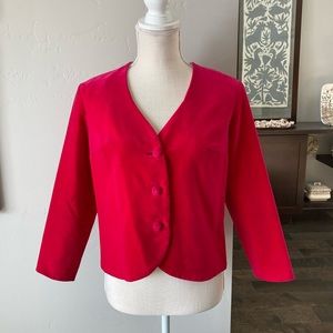 Vintage Women’s Velvet Fitted Jacket by Al Cooper of Westwood Village